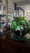 Green vase