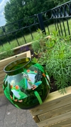 Green vase