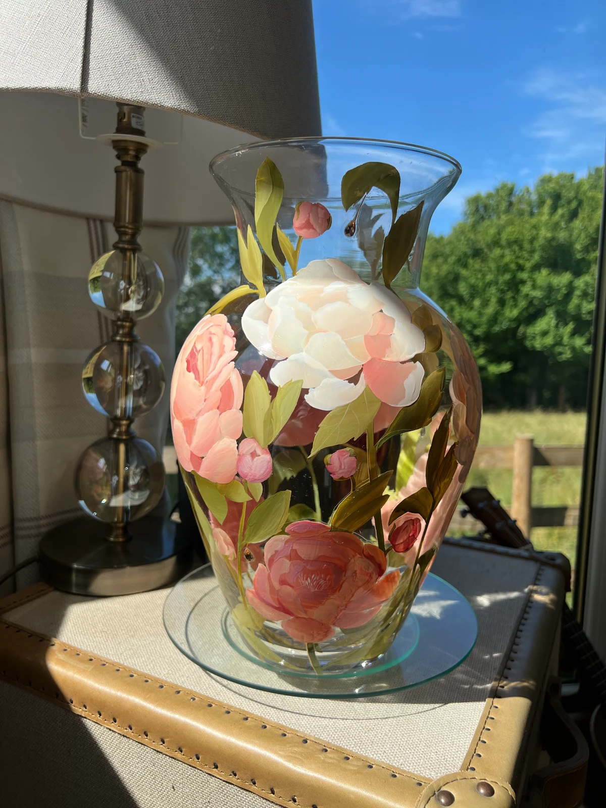 Pink peonies